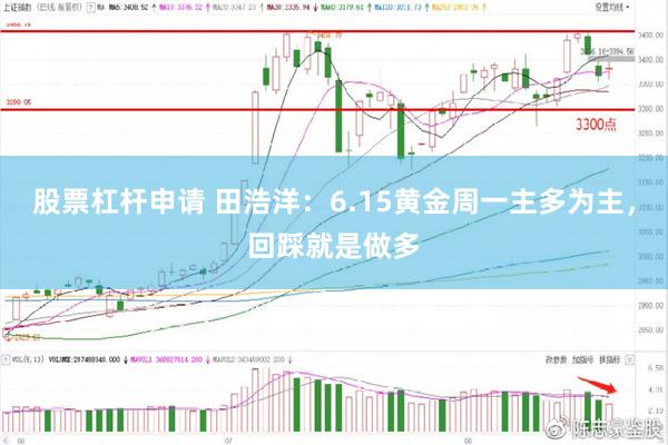股票杠杆申请 田浩洋：6.15黄金周一主多为主，回踩就是做多