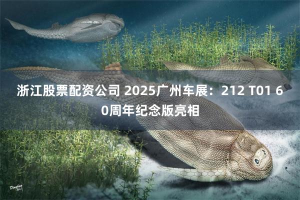 浙江股票配资公司 2025广州车展：212 T01 60周年纪念版亮相