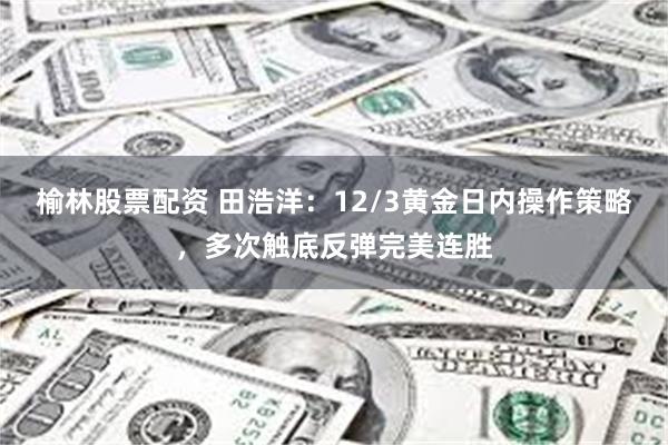 榆林股票配资 田浩洋：12/3黄金日内操作策略，多次触底反弹完美连胜