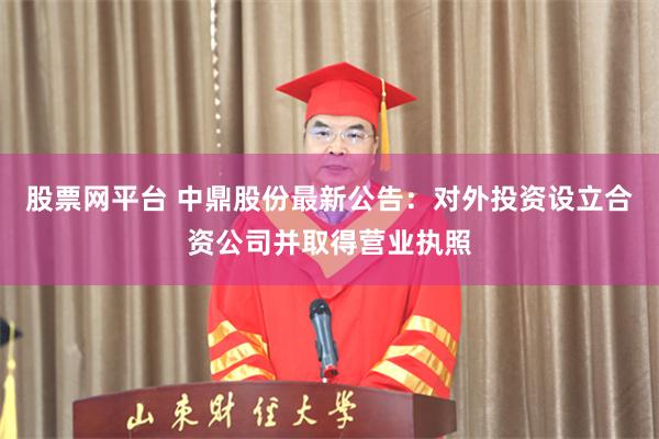 股票网平台 中鼎股份最新公告：对外投资设立合资公司并取得营业执照