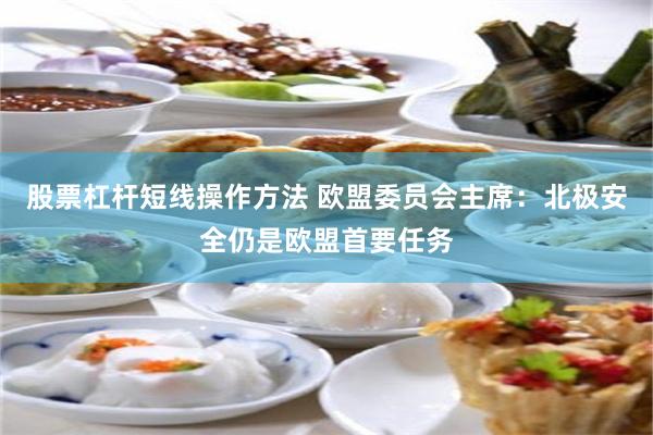 股票杠杆短线操作方法 欧盟委员会主席：北极安全仍是欧盟首要任务