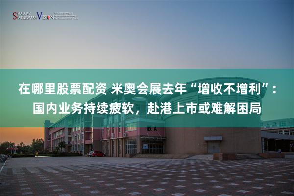 在哪里股票配资 米奥会展去年“增收不增利”：国内业务持续疲软，赴港上市或难解困局