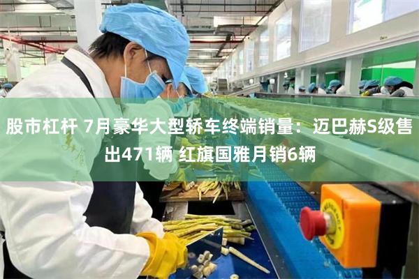 股市杠杆 7月豪华大型轿车终端销量：迈巴赫S级售出471辆 红旗国雅月销6辆